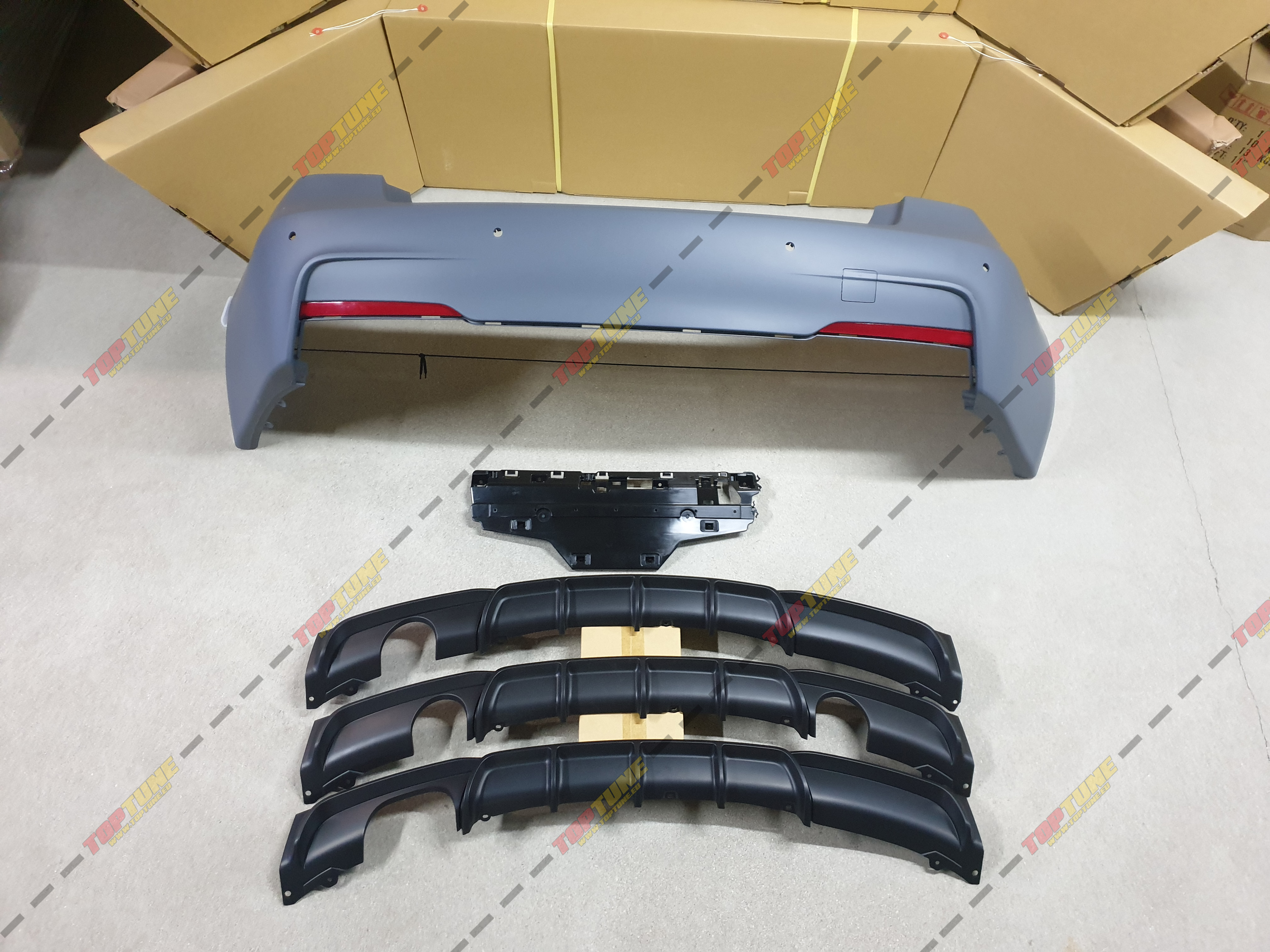 bmw f30 performance rear bumper assembly kit